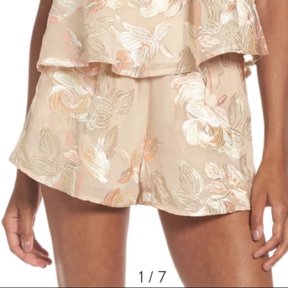 Show Me Your Mumu Joy Embroidered Shorts